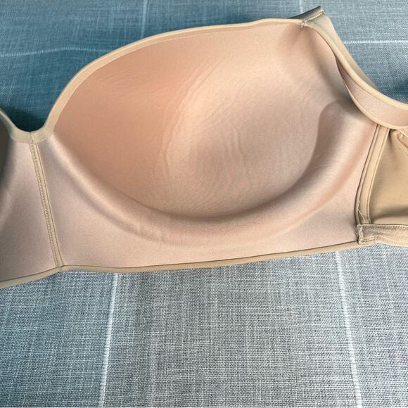 Cacique 40H Bra Lightly Lined T Shirt Bra No Wire Nude Tan Wireless Lane Bryant - Picture 8 of 10